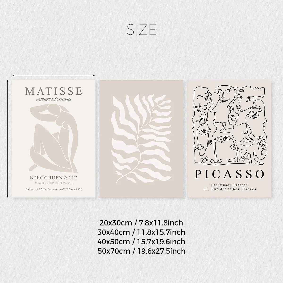 3-Set Bohemian Wall Art