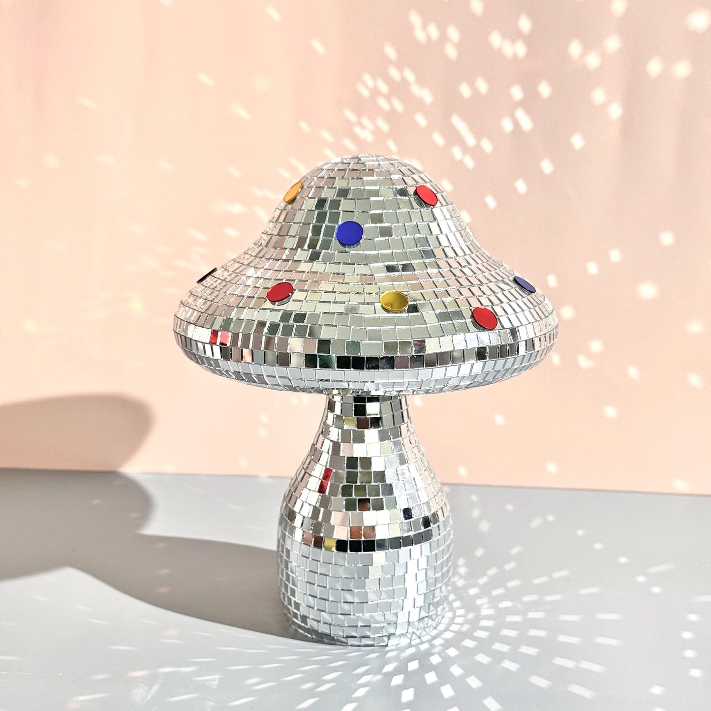 Retro Disco Mushroom Ornament