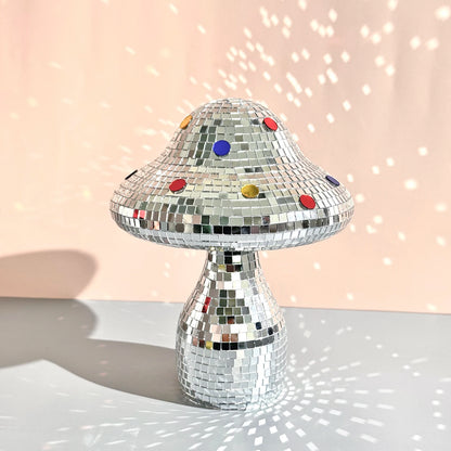 Retro Disco Mushroom Ornament