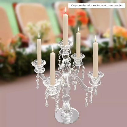 Crystal Candle Centerpiece
