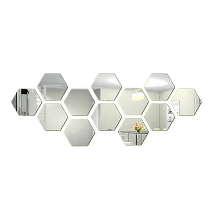 Hexagon Wall Mirror