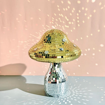 Retro Disco Mushroom Ornament