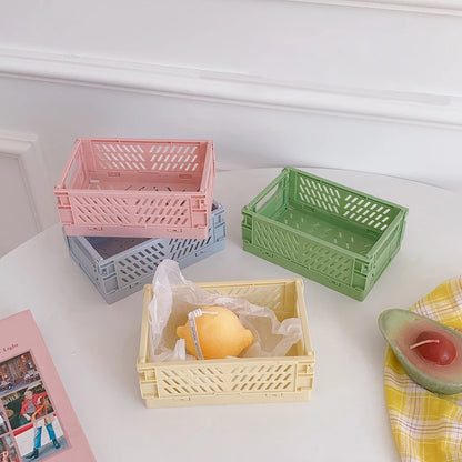 Mini Pastel Storage Crates