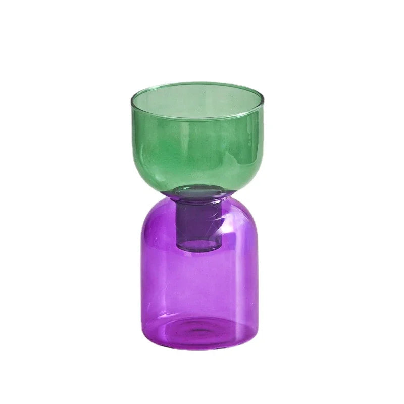 2pc Colorful Mini Vases