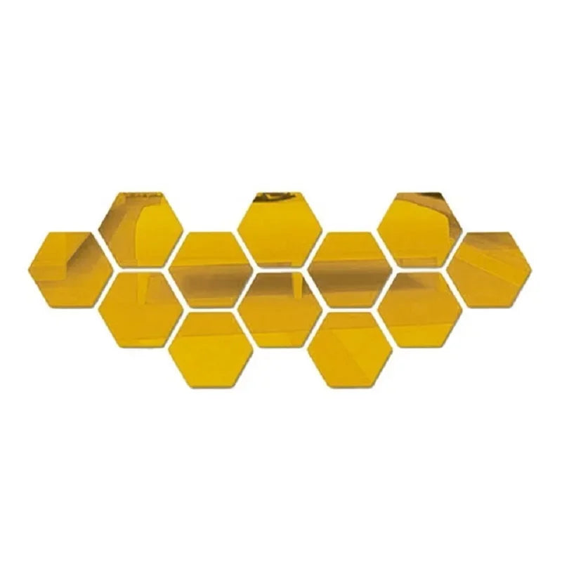 Hexagon Wall Mirror