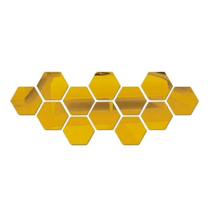 Hexagon Wall Mirror