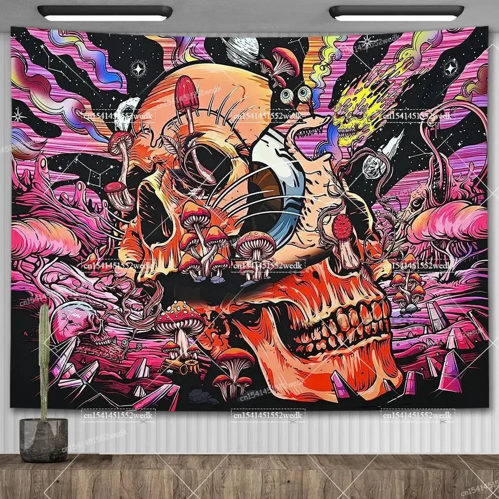 Skull Tapestry