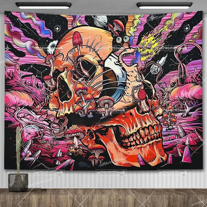 Skull Tapestry