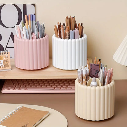 Minimalist 360° Rotating Brush/Pen Holder