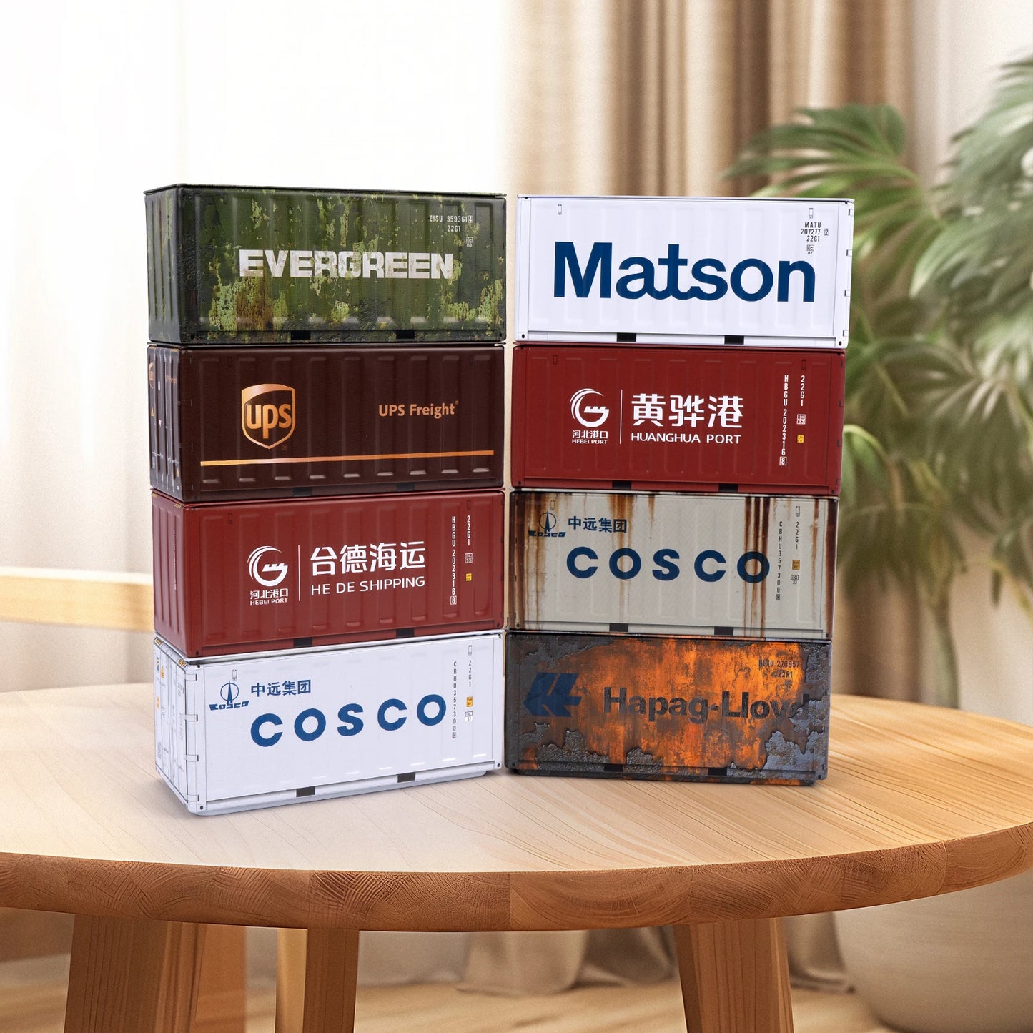 Mini Industrial Style Storage Boxes