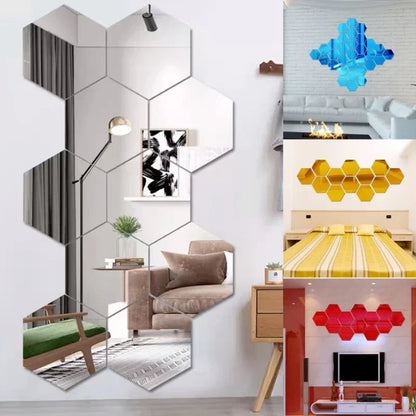 Hexagon Wall Mirror