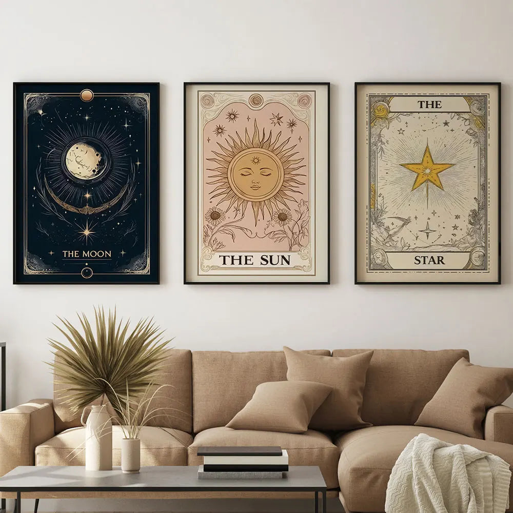 Celestial Tarot Canvas Art Print