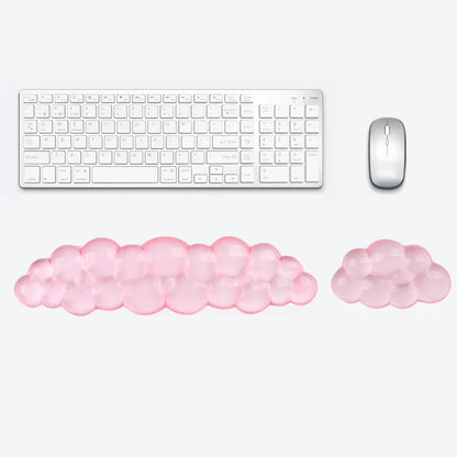 Cloud Keyboard and Mouse Wrist Rest