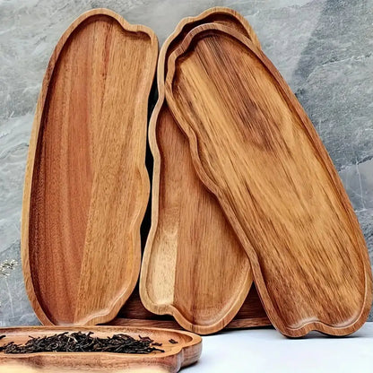 Japanese Style Wooden Tea Tray