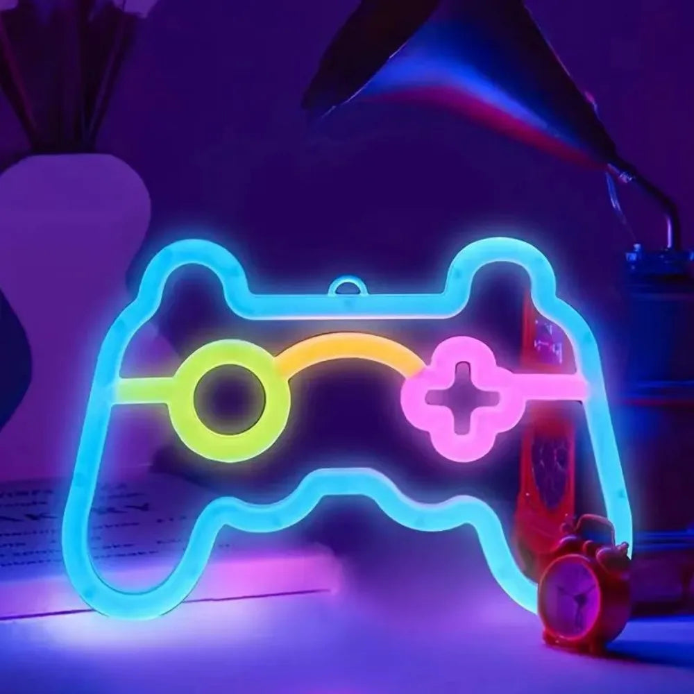 Game Console Neon Light