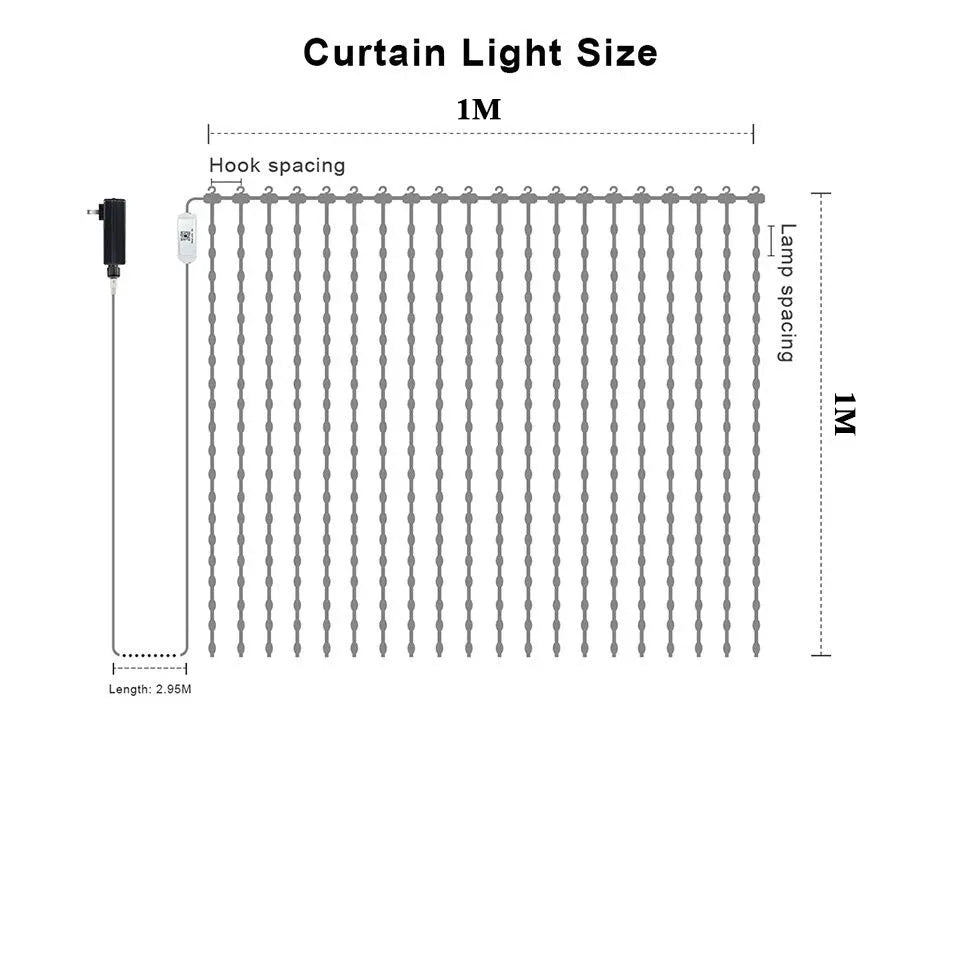 Smart LED Curtain Light