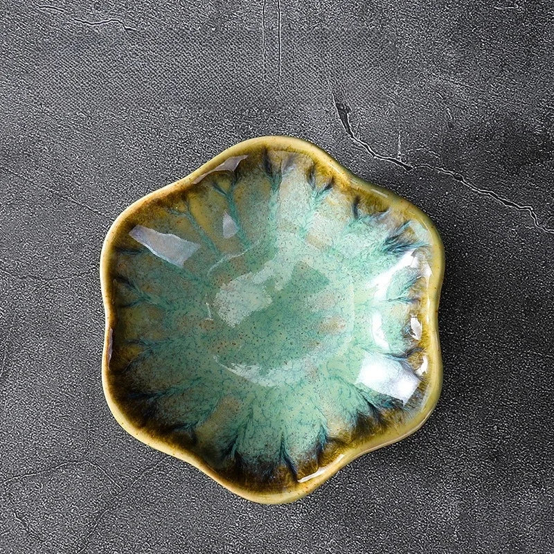 Lotus Leaf-Shaped Jewelry Tray