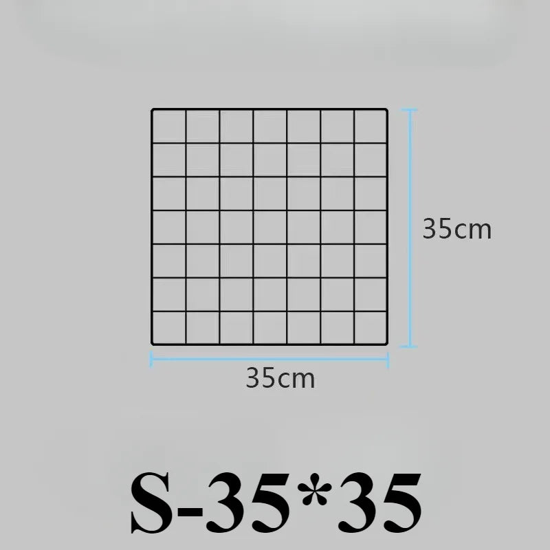 DIY Grid Wall Decor Hanging Rack