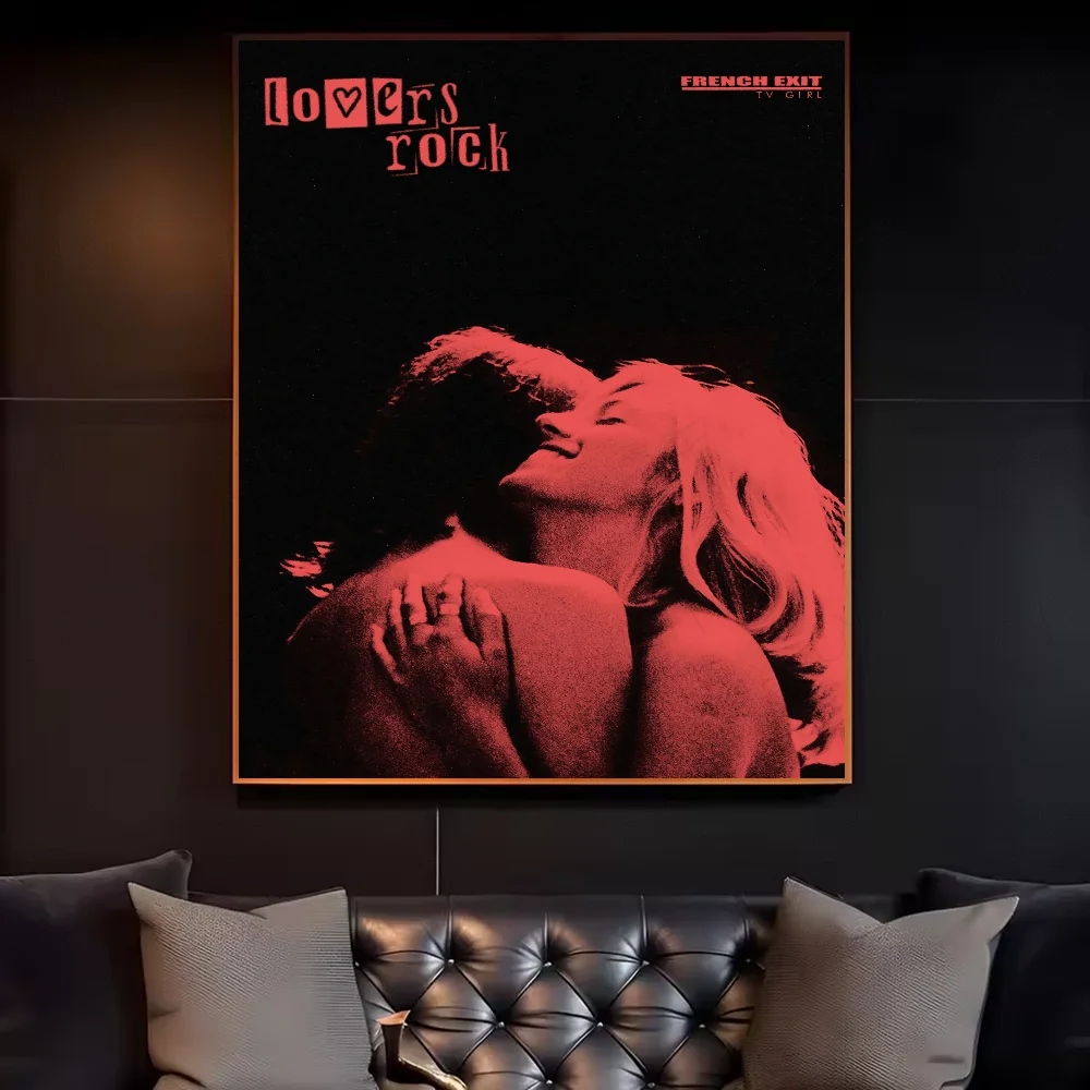 Retro TV Girl, French Exit, or Lovers Rock Poster