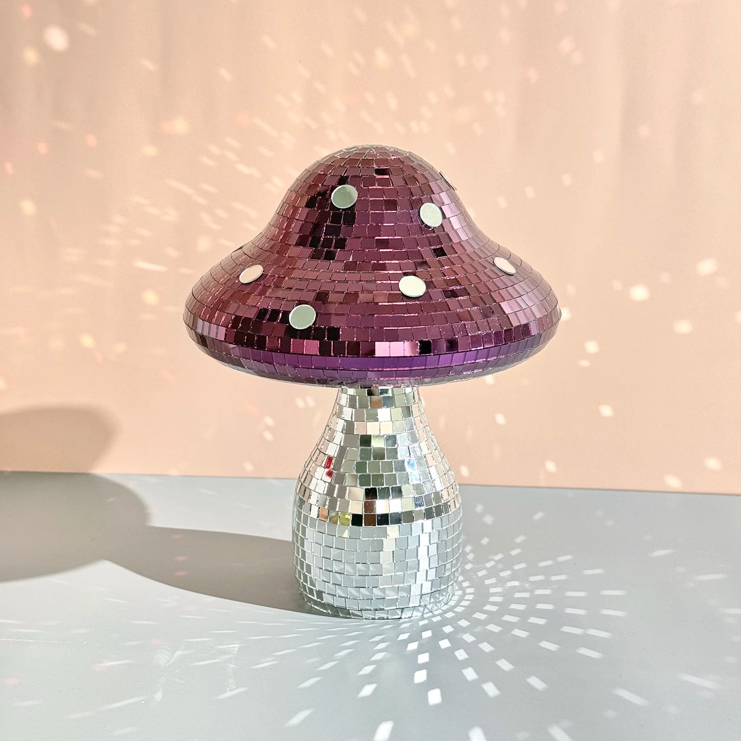 Retro Disco Mushroom Ornament