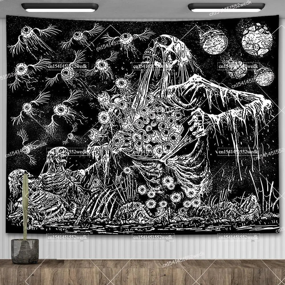 Skull Tapestry