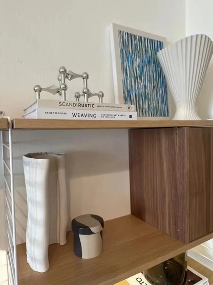 Metal Molecular Structure Candle Holder