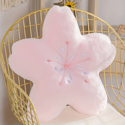 Cherry Blossom Flower Pillow