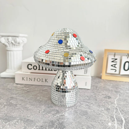 Retro Disco Mushroom Ornament