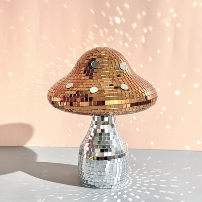 Retro Disco Mushroom Ornament