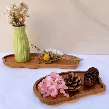 Japanese Style Wooden Tea Tray