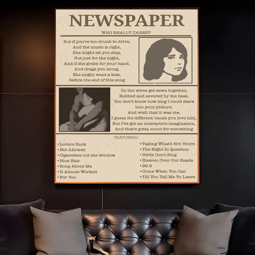 Retro TV Girl, French Exit, or Lovers Rock Poster