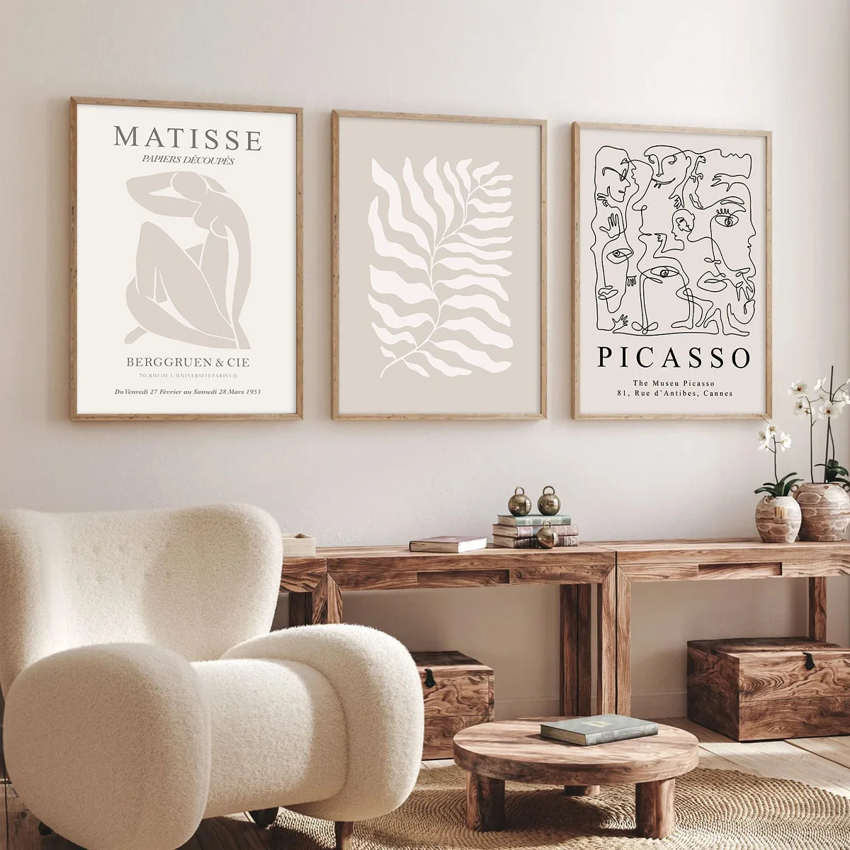 3-Set Bohemian Wall Art