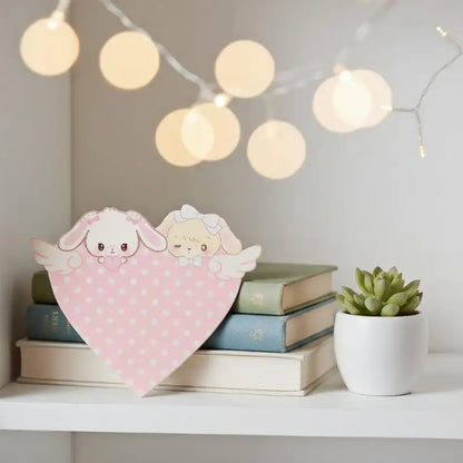 Pink Bunny Felt Cork Board