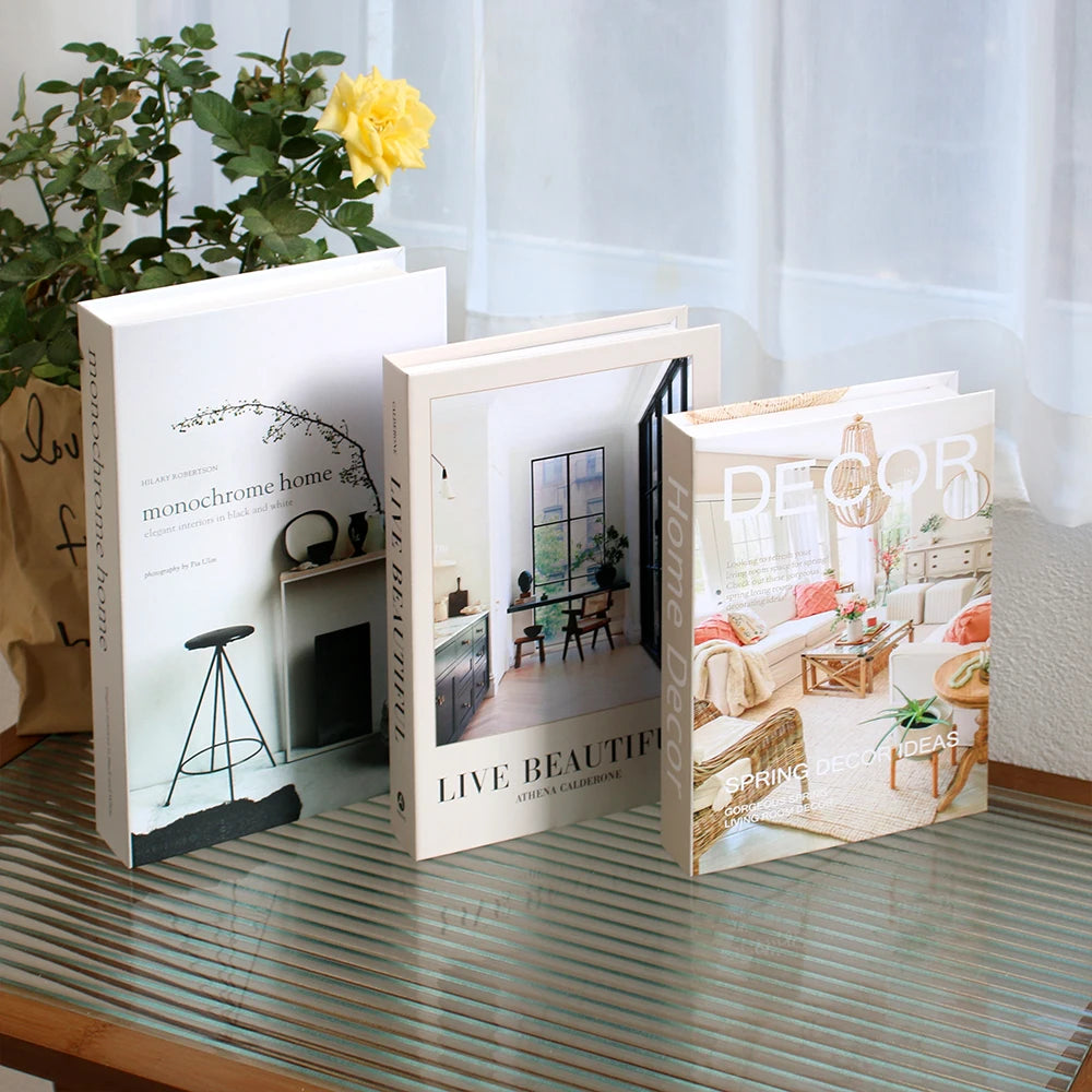 Luxury Fake Book Set