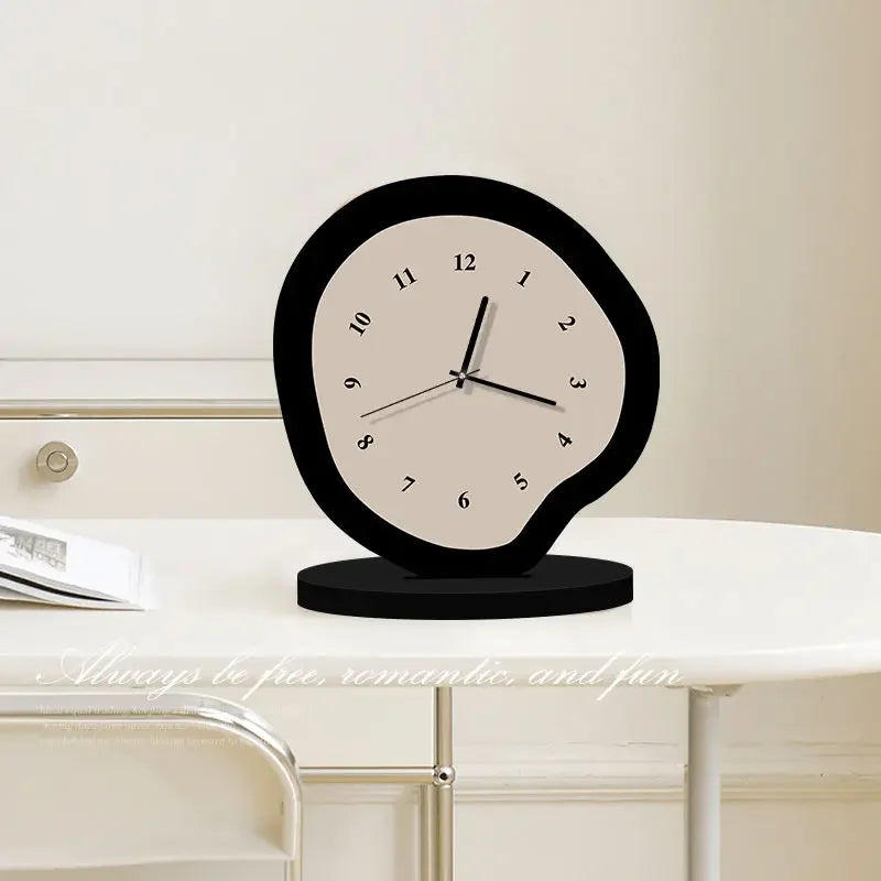 Cream Style Desktop Clock
