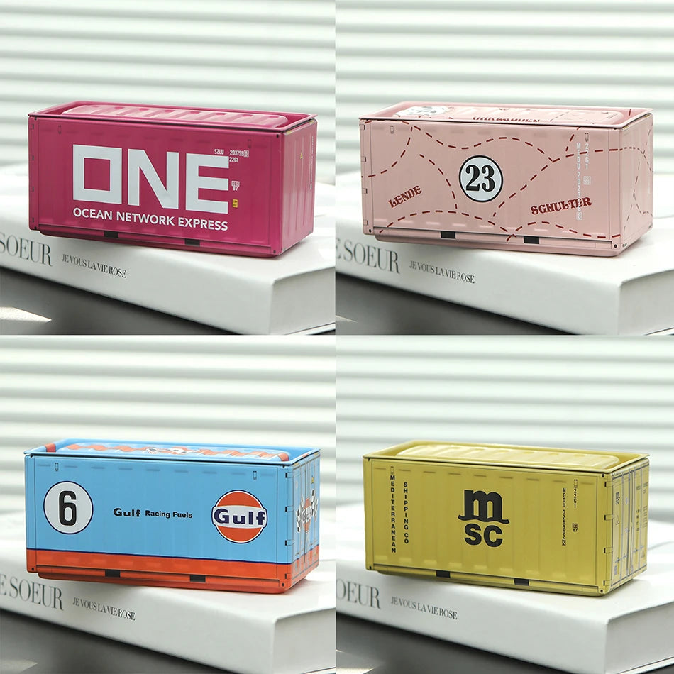 Mini Industrial Style Storage Boxes