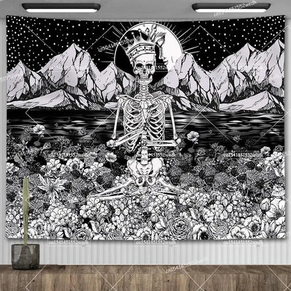 Skull Tapestry
