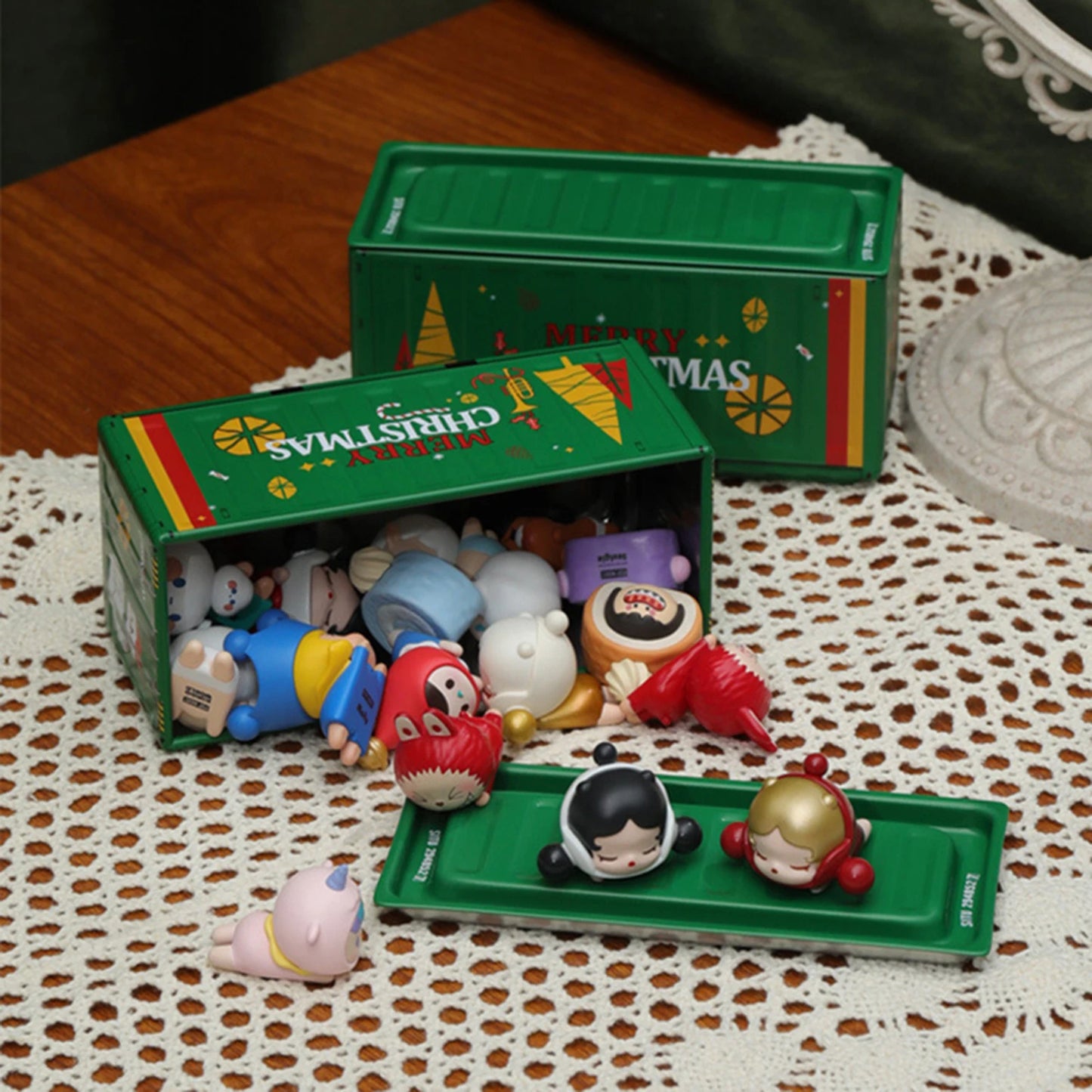 Mini Industrial Style Storage Boxes