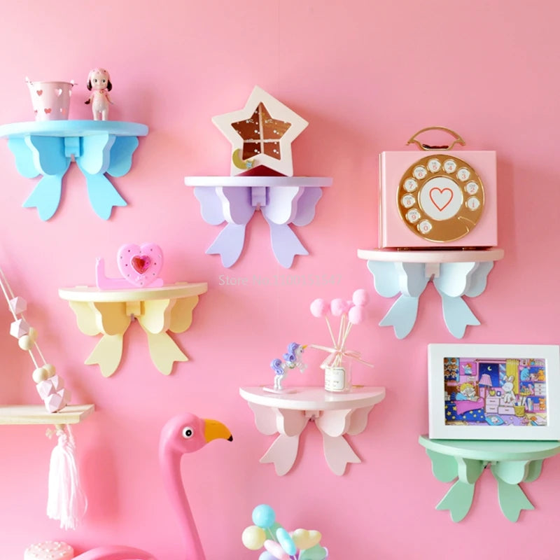 Kawaii Pink Bow Shelf
