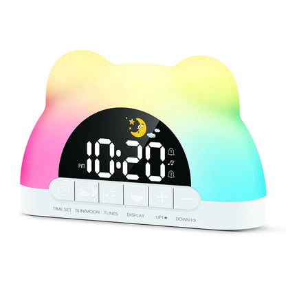 Cute Bear-Shaped Digital Clock