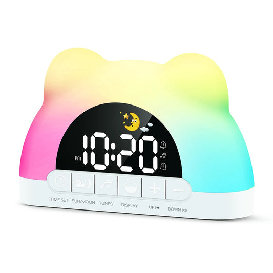 Cute Bear-Shaped Digital Clock
