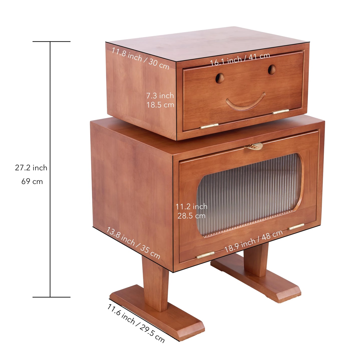 Retro Robot Storage Cabinet