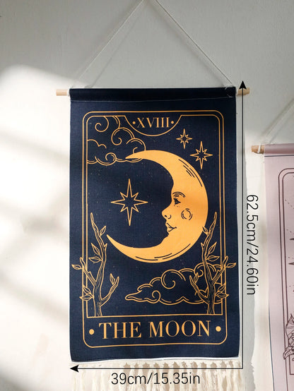 Moon Aesthetic Wall Tapestry