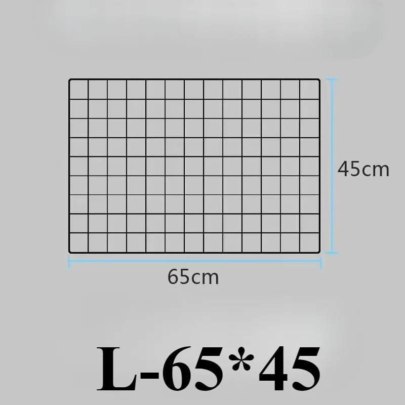 DIY Grid Wall Decor Hanging Rack