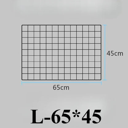 DIY Grid Wall Decor Hanging Rack