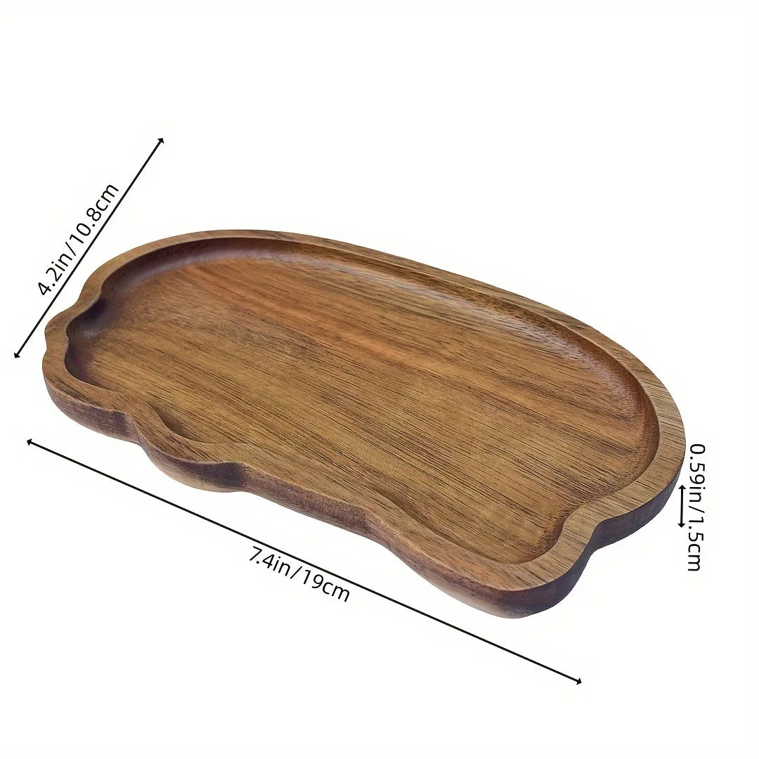Japanese Style Wooden Tea Tray