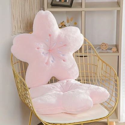 Cherry Blossom Flower Pillow