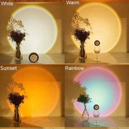 Battery-Powered Sunset Light