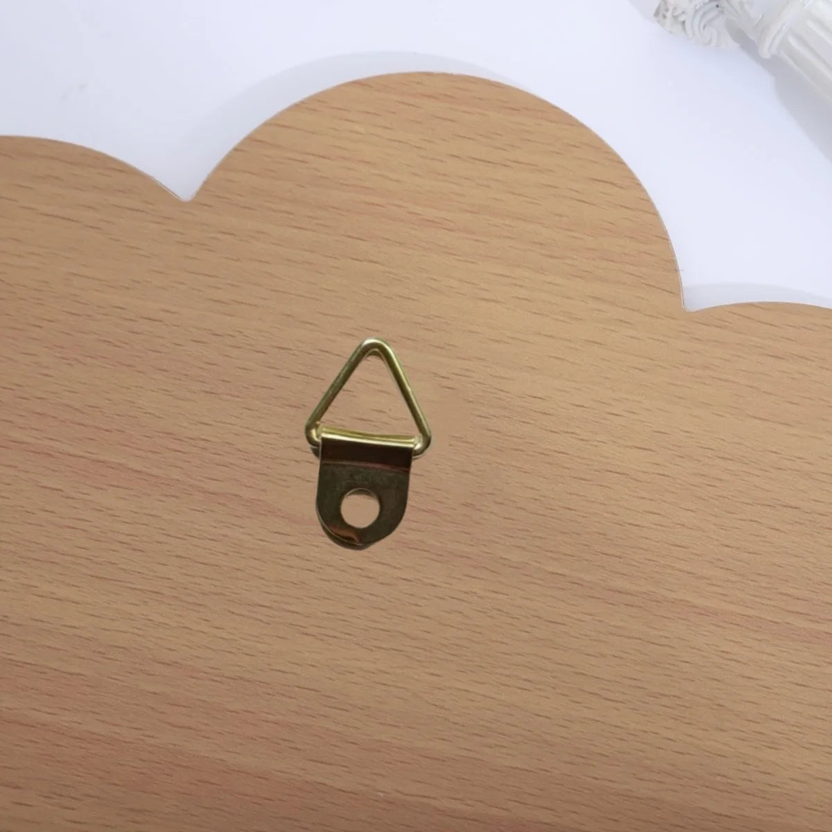 Cute Flower-Shaped Acrylic Wooden Mirror