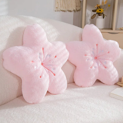 Cherry Blossom Flower Pillow